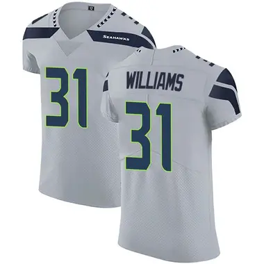 Men's TaMerik Williams Seattle Seahawks Alternate Vapor Untouchable Jersey - Elite Gray