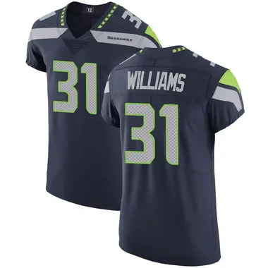 Men's TaMerik Williams Seattle Seahawks Team Color Vapor Untouchable Jersey - Elite Navy